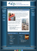 Custom Countertops Website