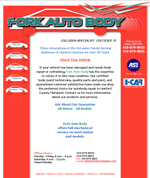 Fork Auto Body Repair Website